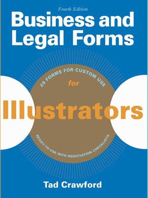 cover image of Business and Legal Forms for Illustrators